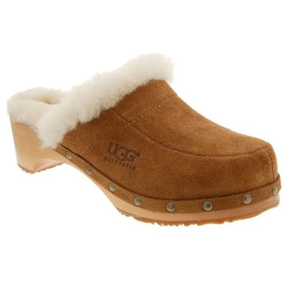 sherpa lined clogs